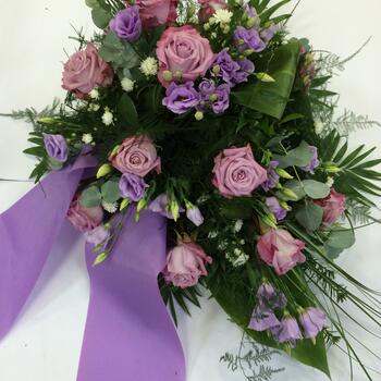 Grabgesteck in violett ab 70 Euro